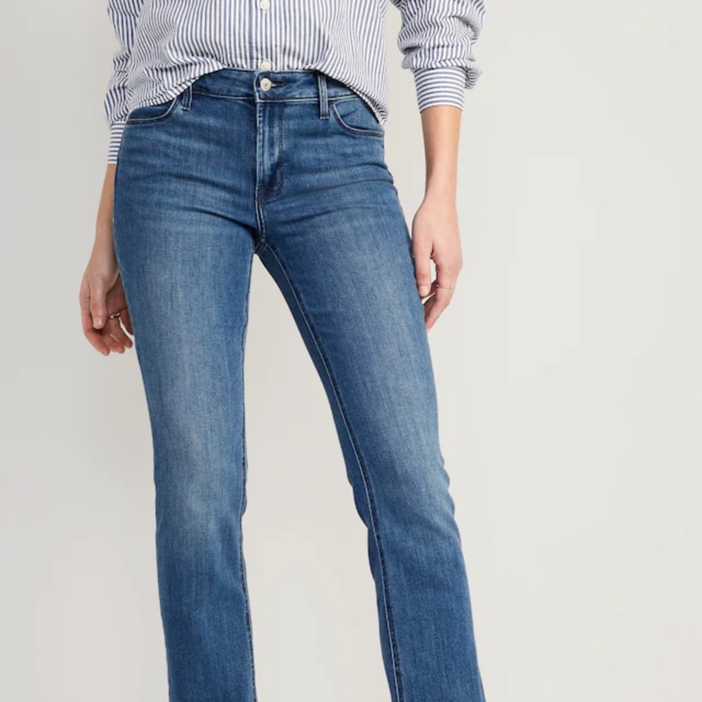 Old Navy- size 16 regular mid rise jeans
